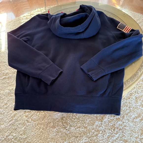 Vintage Polo Ralph Lauren Men's Big Pony Full Zip Hoodie Heavyweight Size Large - Picture 5 of 13